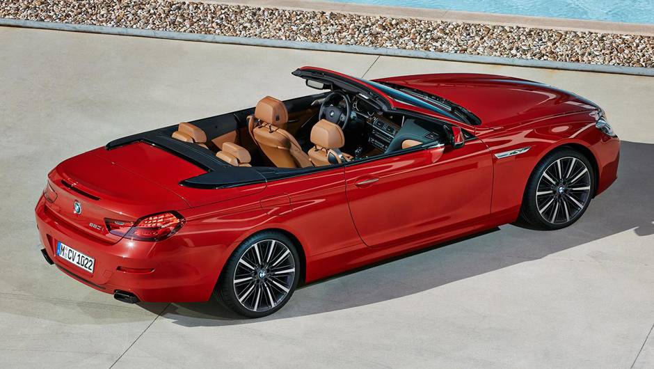 Vers&atilde;o convers&iacute;vel &eacute; a grande atra&ccedil;&atilde;o da linha | <a href="https://beta-develop.quatrorodas.abril.com.br/noticias/saloes/detroit-2015/bmw-apresenta-nova-familia-serie-6-820099.shtml" rel="migration">Leia mais</a>