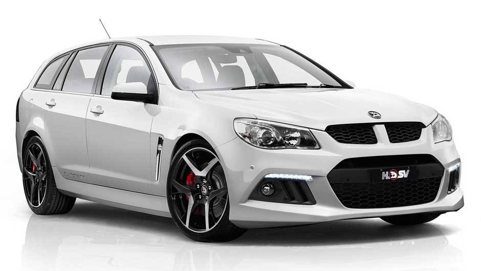 Holden Clubsport R8 Tourer: baseada na &uacute;ltima gera&ccedil;&atilde;o do Omega, a perua tem o mesmo motor LS3 6.2 V8 do Corvette C6, com 462 cv; os n&uacute;meros s&atilde;o 0 a 100 km/h em 4,7 segundos e m&aacute;xima de 258 km/h
