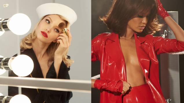 F&aacute;brica de pneus italiana divulgou, nesta semana, imagens do seu tradicional calend&aacute;rio na edi&ccedil;&atilde;o 2015. Modelo: Sasha Luss e Joan Smalls