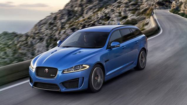 Com apresenta&ccedil;&atilde;o marcada para o Sal&atilde;o de Genebra, ela tem o mesmo motor 5.0 V8 Supercharged do XFR-S sed&atilde; | <a href="https://beta-develop.quatrorodas.abril.com.br/noticias/saloes/genebra-2014/jaguar-mostra-xkr-s-sportbrake-774542.shtml" rel="migration">Leia mais</a>
