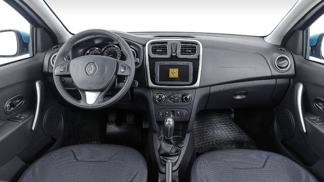 Painel é o mesmo do novo Logan | <a href="https://beta-develop.quatrorodas.abril.com.br/carros/lancamentos/renault-sandero-787644.shtml" rel="migration">Leia mais</a> Painel é o mesmo do novo Logan | <a href="https://beta-develop.quatrorodas.abril.com.br/carros/lancamentos/renault-sandero-787644.shtml" rel="migration">Leia mais</a>