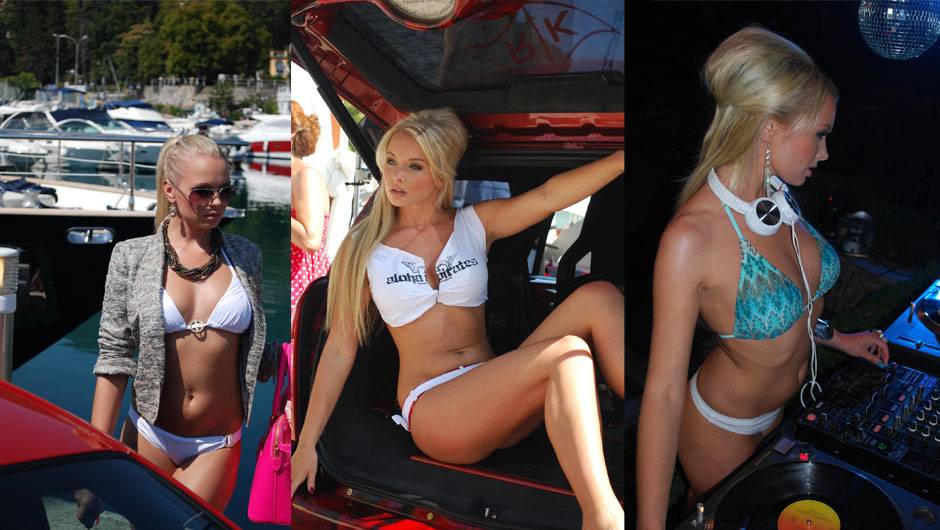 Alem&atilde; Mandy Lange, de 23 anos, &eacute; a estrela do calend&aacute;rio Miss Tuning 2012 da Tuning World Bodensee