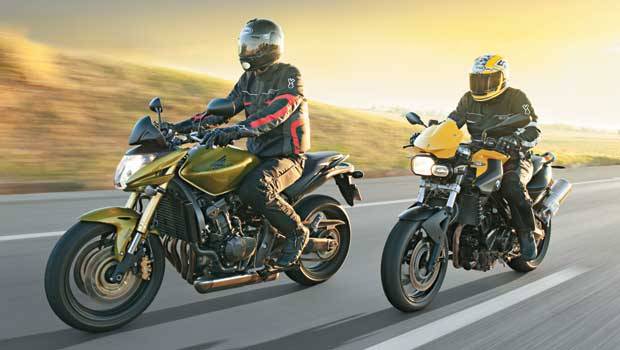 Honda CB 600F Hornet x BMW F 800 R