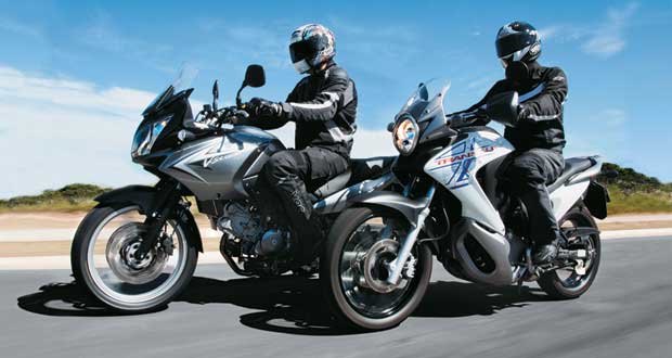 Honda XL 700V Transalp x Suzuki DL 650 V-Strom