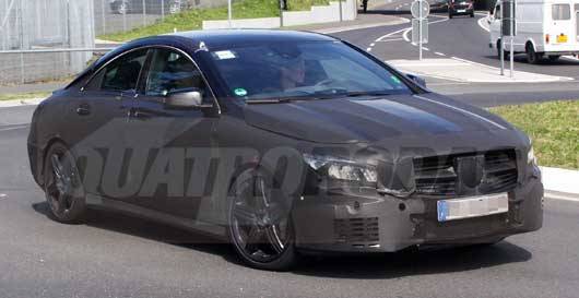Segredo: Mercedes-Benz CLA 45 AMG em testes