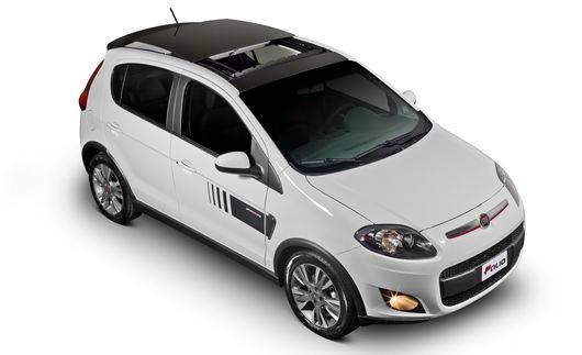 Fiat anuncia teto solar para Novo Palio e Grand Siena