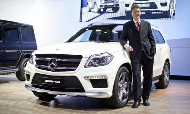 Mercedes exibe GL 63 AMG ao público em Moscou