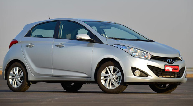 Todas as especificações: Hyundai HB20