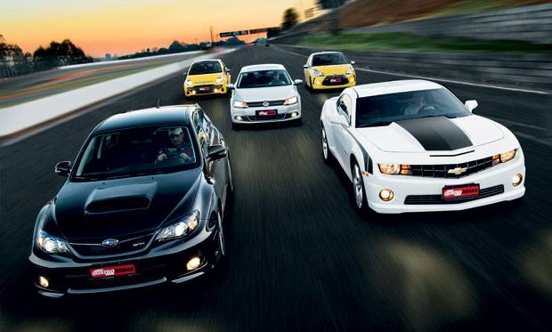 Camaro x DS3 x Punto x Jetta x Impreza