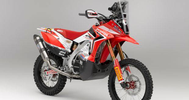 Honda revela sua arma para o Dakar