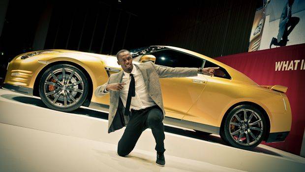 Nissan GT-R exclusivo de Usain Bolt será leiloado
