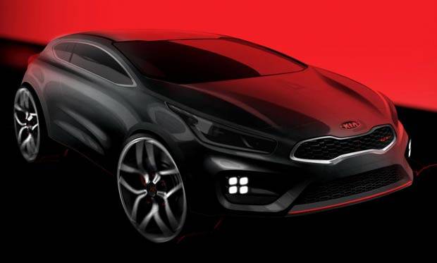 Kia revela esboço do pro_cee’d