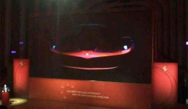 Suposta imagem da Ferrari F70 cai na internet