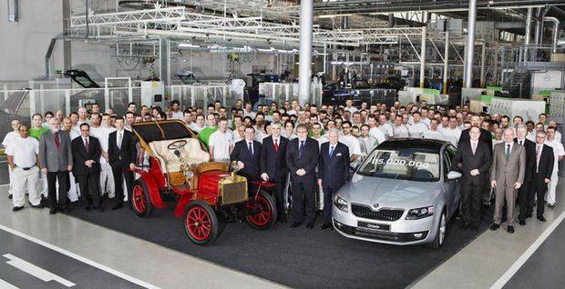 Skoda chega à marca de 15 milhões de carros fabricados