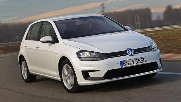 VW mostra Golf elétrico