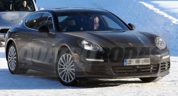 Novo Panamera circula pela Europa