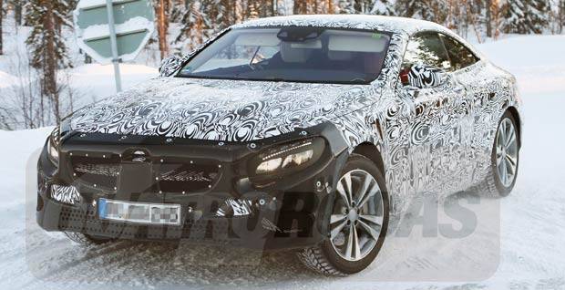 Novo Classe S Coupé é testado na Europa