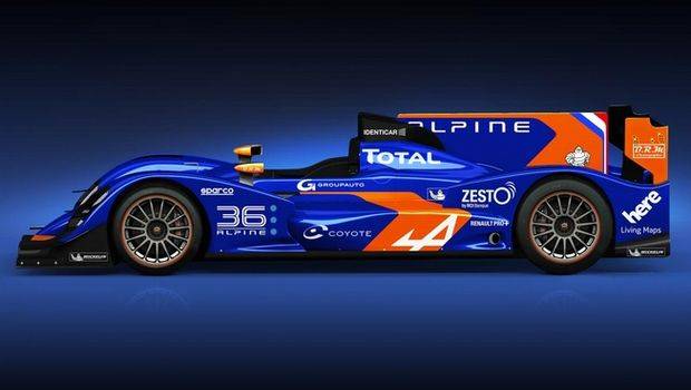 Alpine revela nº36