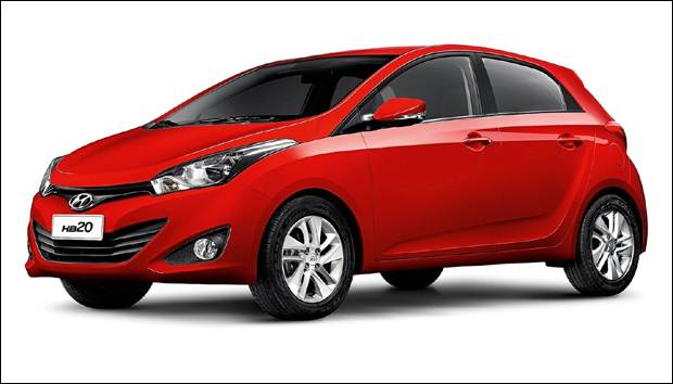 Hyundai HB20 é o 4º mais vendido em março