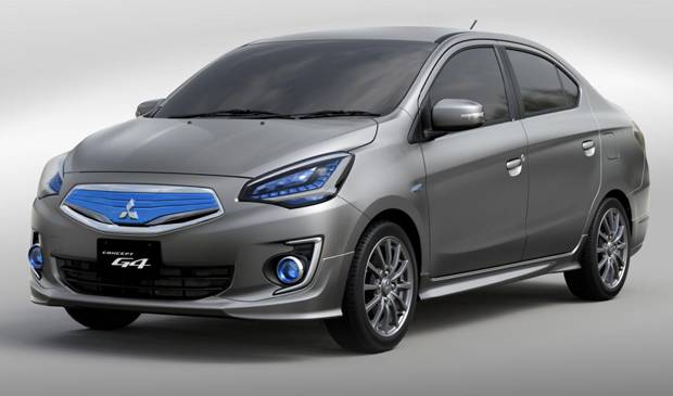 Mitsubishi antecipa sedã de baixo custo