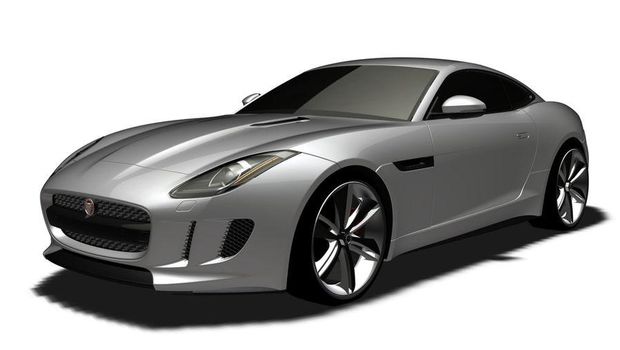 Vazam fotos de patente do Jaguar F-Type Coupe