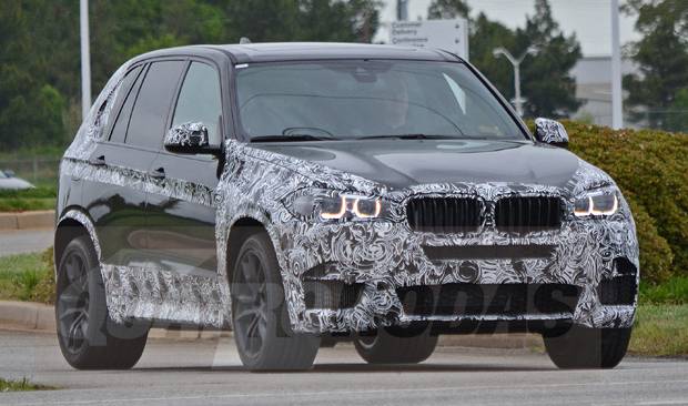 Novo BMW X5 M é flagrado em testes