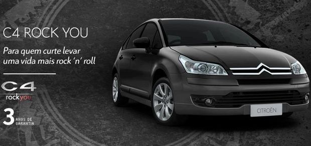 Citroën lança C4 Rock You