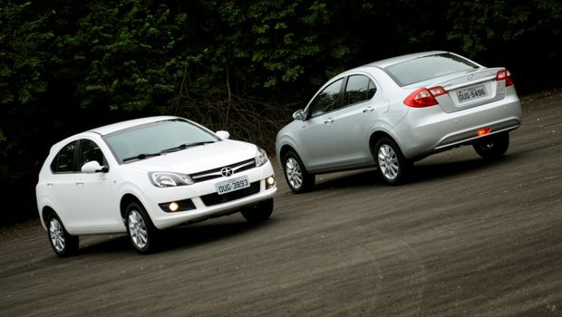 JAC J3 e J3 Turin 2014 chegam ao Brasil neste mês