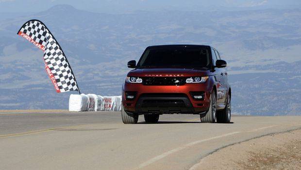 Range Rover Sport quebra recorde em Pikes Peak