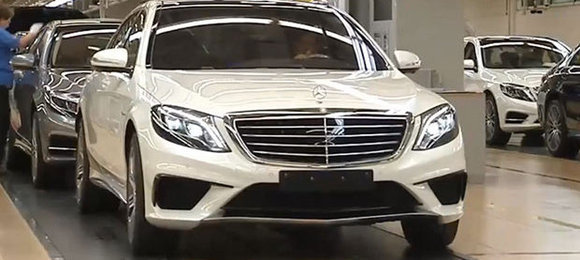 Mercedes-Benz se descuida e mostra novo S63 AMG