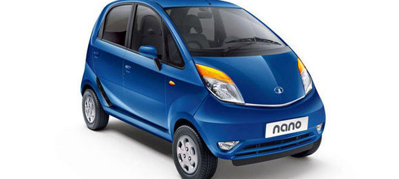 Tata Nano muda na Índia