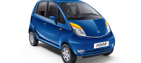 Tata Nano muda na Índia
