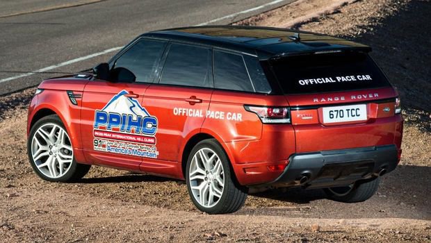 Range Rover Sport será pace car em Pikes Peak
