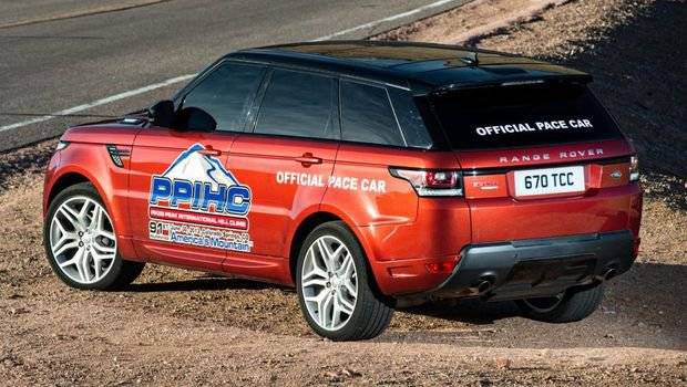 Range Rover Sport será pace car em Pikes Peak