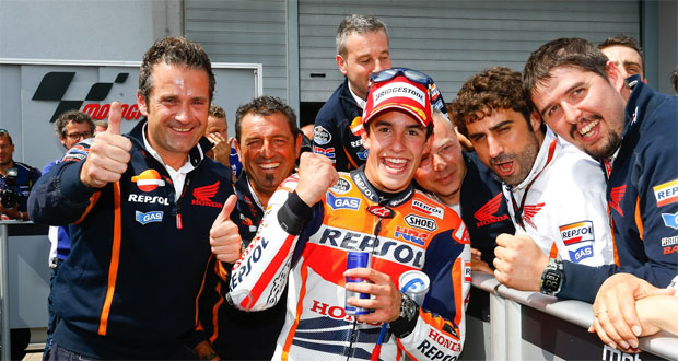 MotoGP: Márquez vence na Alemanha e é líder MotoGP: Márquez vence na Alemanha e é líder