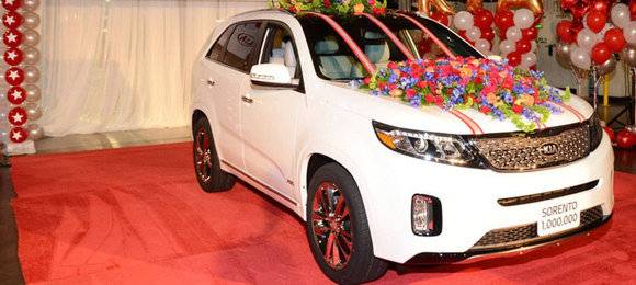 Kia fabrica milionésimo veículo nos Estados Unidos