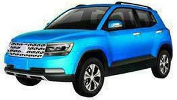 Montadora chinesa copia design do VW Taigun