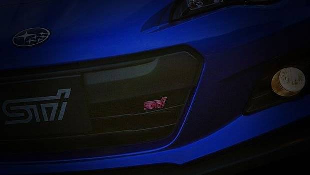 Subaru mostra teaser do BRZ STI