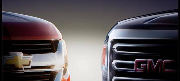 Chevrolet e GMC divulgam teaser de novas caminhonetes