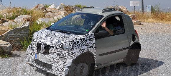 Novo smart fortwo se disfarça de Twingo