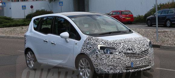 Opel testa nova Meriva na Europa