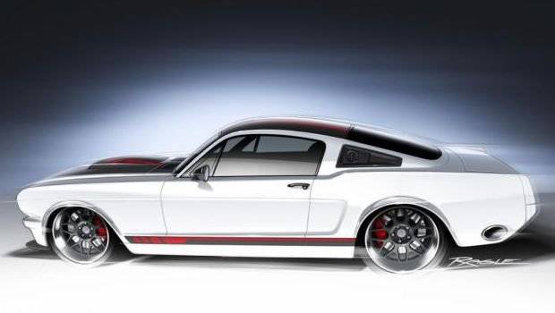 Ringbrothers mostrará Mustang Blizzard