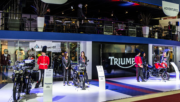 Triumph revela lançamentos no Salão Duas Rodas