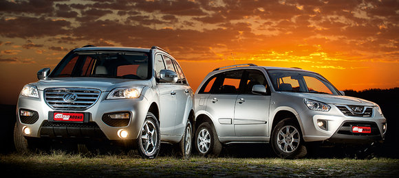 Lifan X60 x Chery Tiggo