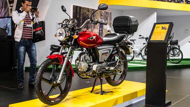 Dafra apresenta novos modelos no Salão Duas Rodas