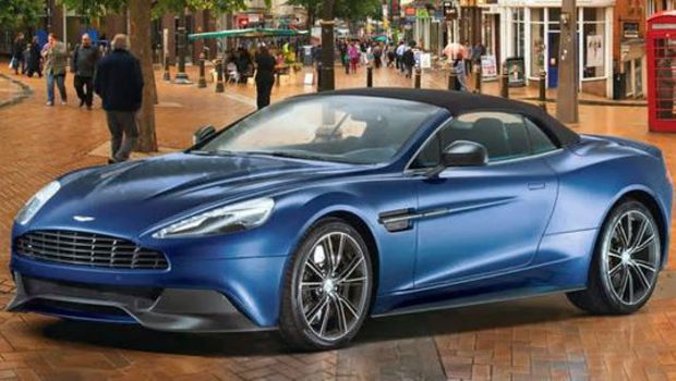 Aston Martin Vanquish Volante Neiman Marcus é mostrado