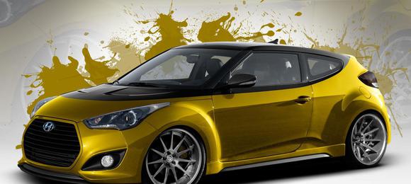 Hyundai mostra Veloster de 370 cv no SEMA