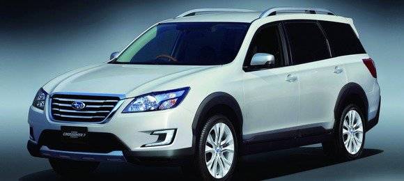 Subaru Crossover 7 concept é mostrado em Tóquio
