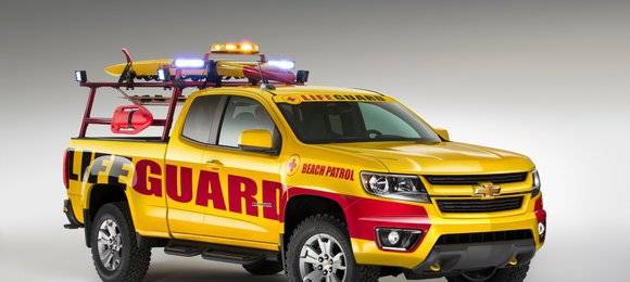 GM mostra Colorado Lifeguard