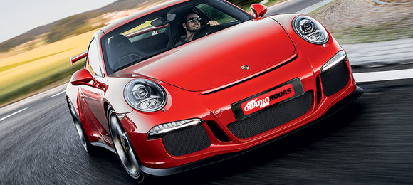 Porsche demonstra sistema de direção ativa das rodas traseiras do novo 911 GT3